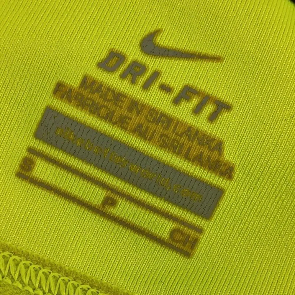 Retro Y2K Nike Bodysuit Built in Bra - Neon - Small